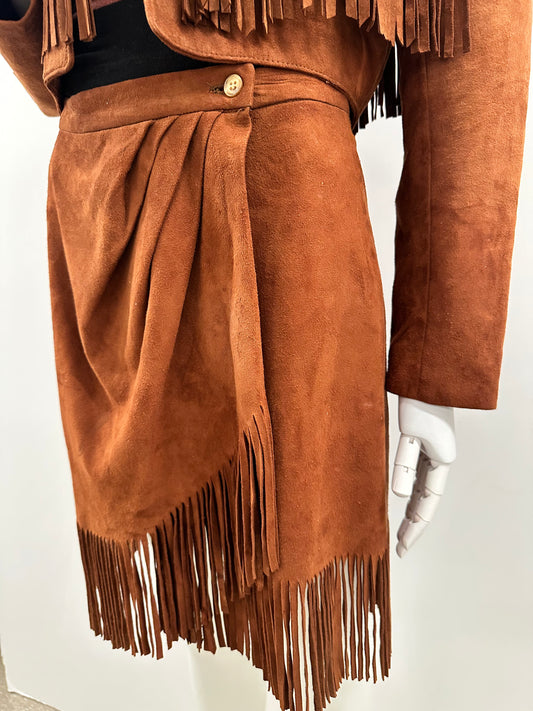 Suede & Swagger Skirt